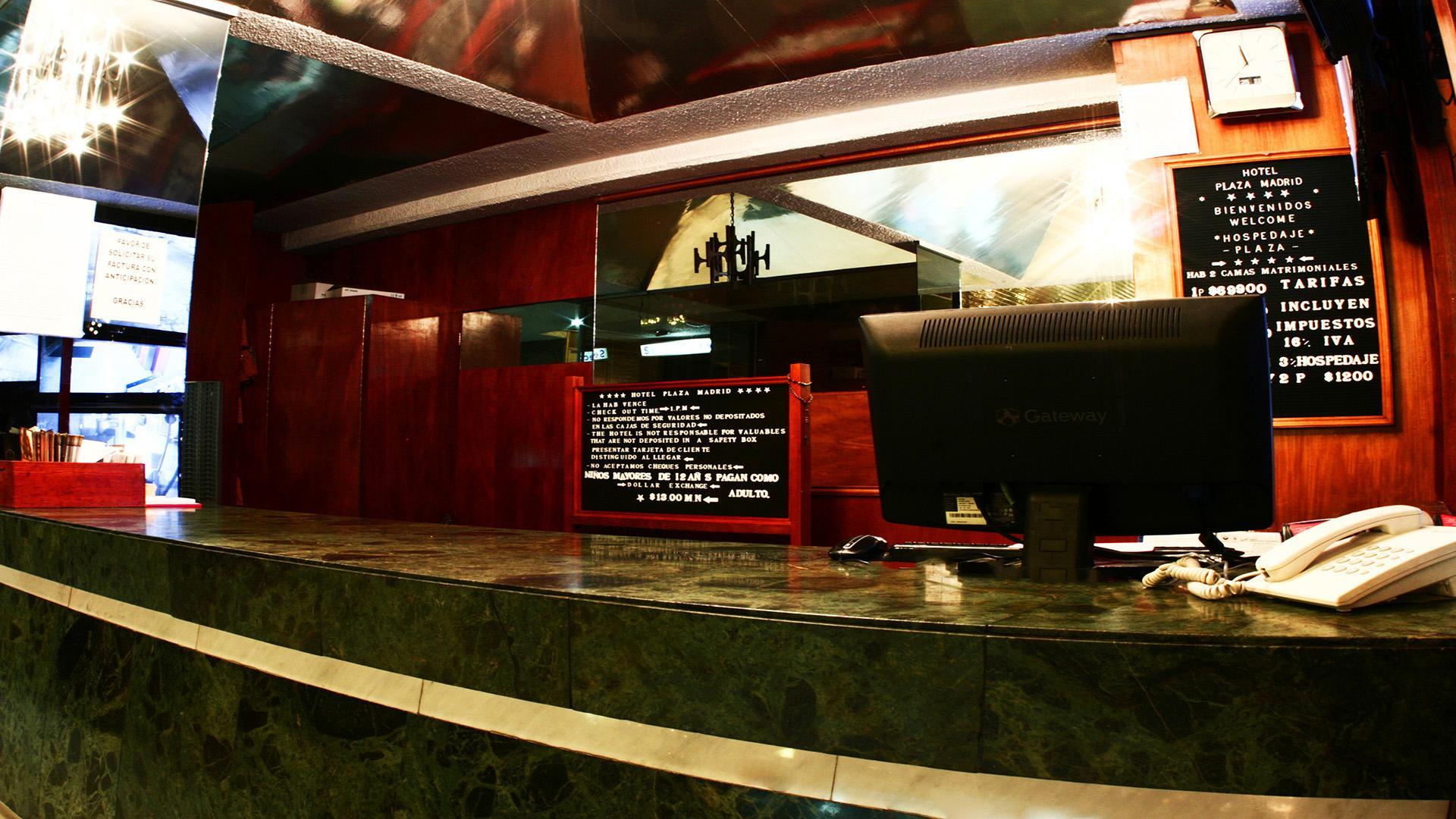 Hotel Plaza Madrid Mexico City Exteriör bild