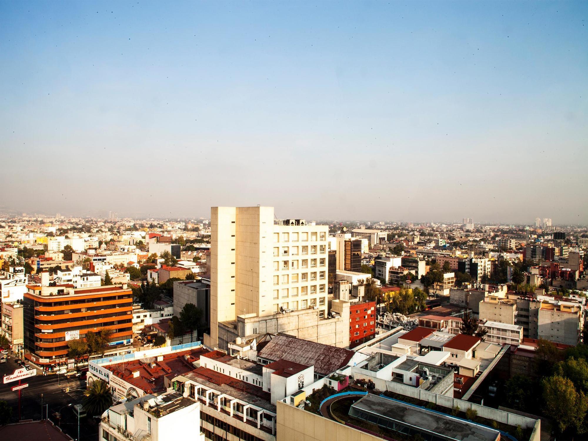 Hotel Plaza Madrid Mexico City Exteriör bild