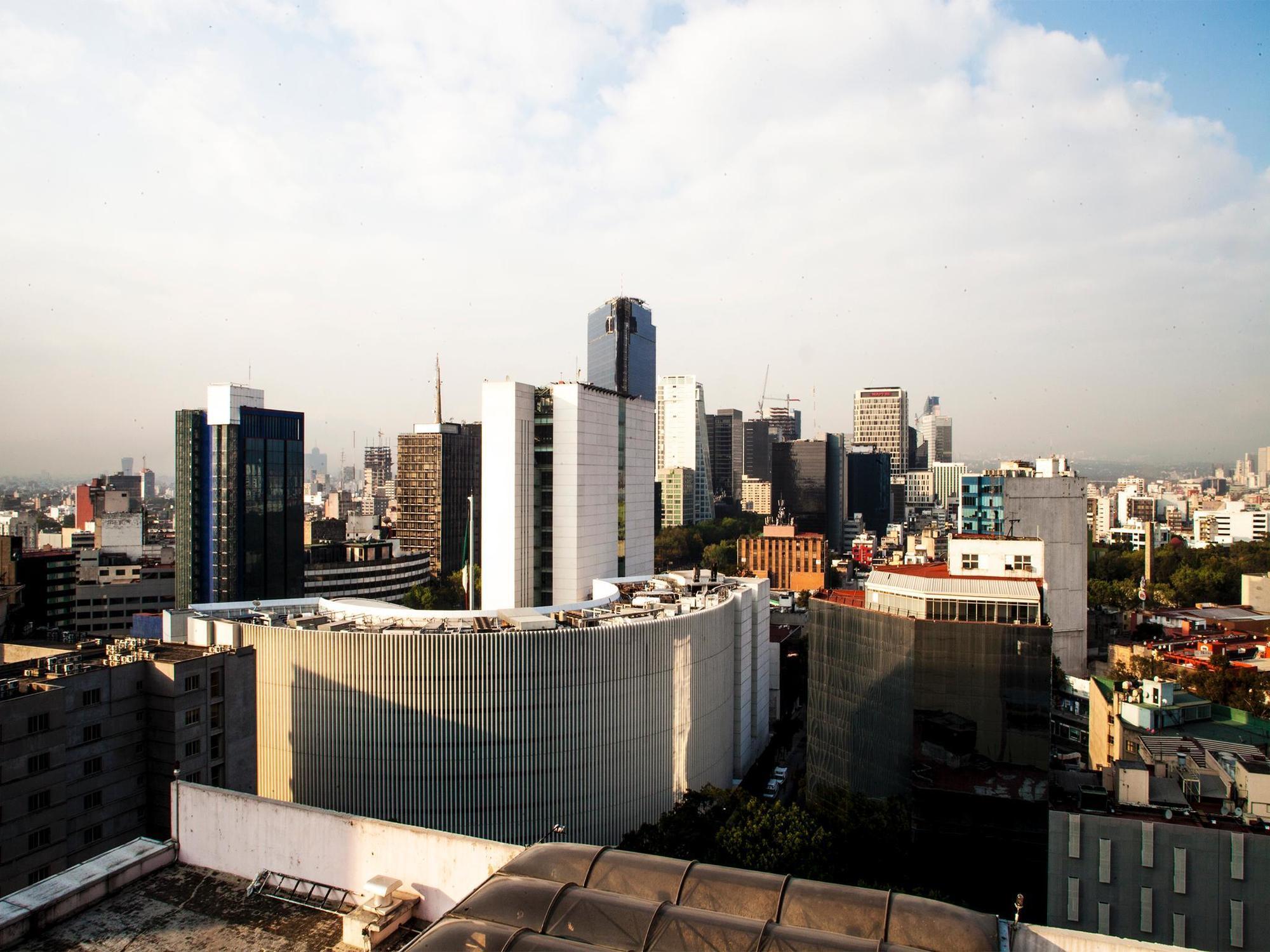 Hotel Plaza Madrid Mexico City Exteriör bild