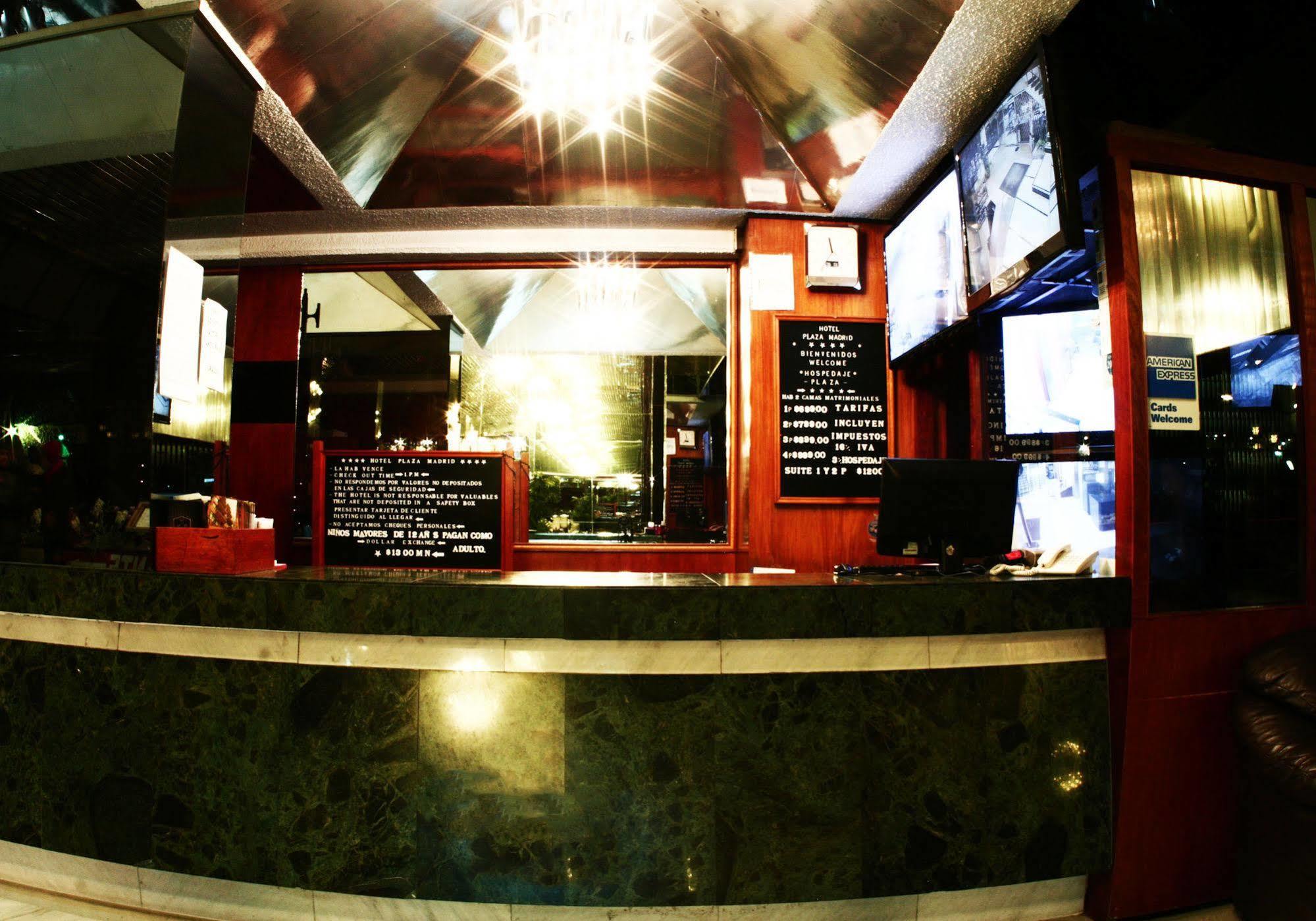 Hotel Plaza Madrid Mexico City Exteriör bild