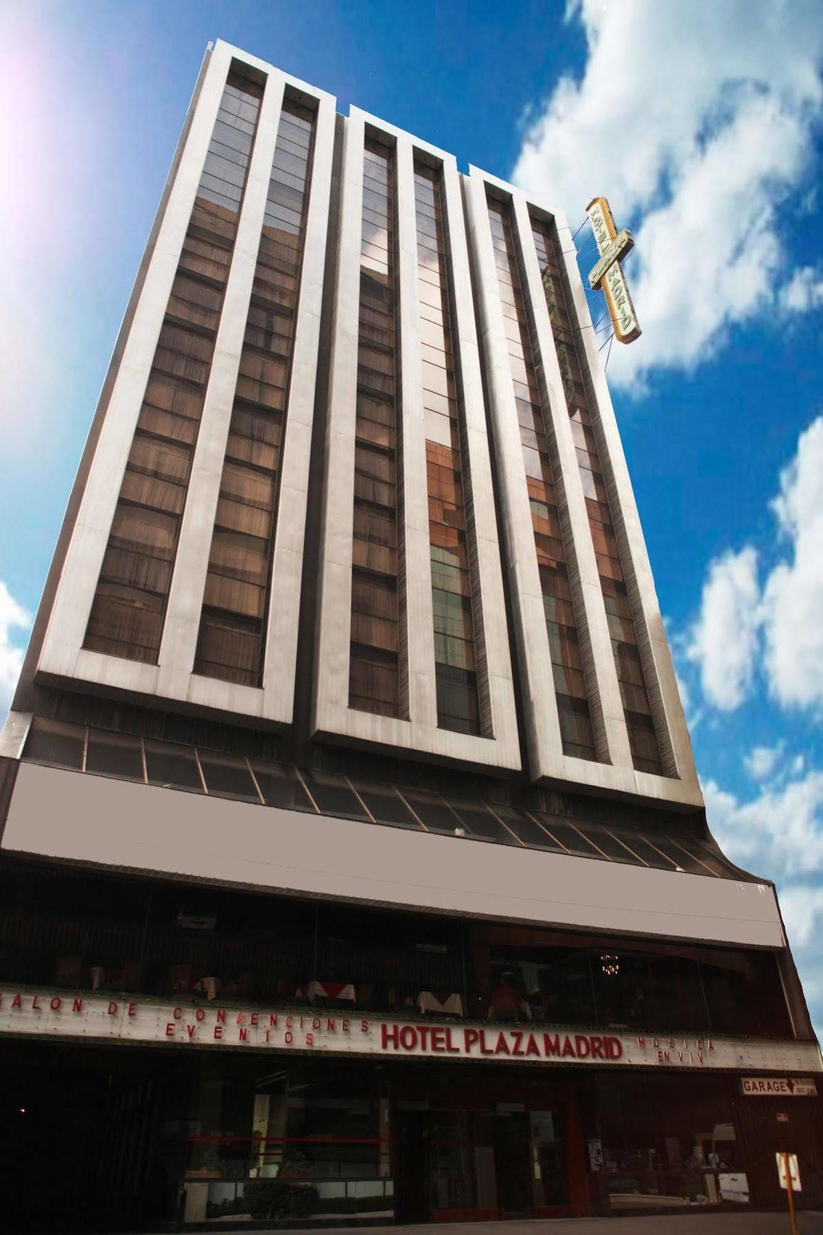 Hotel Plaza Madrid Mexico City Exteriör bild