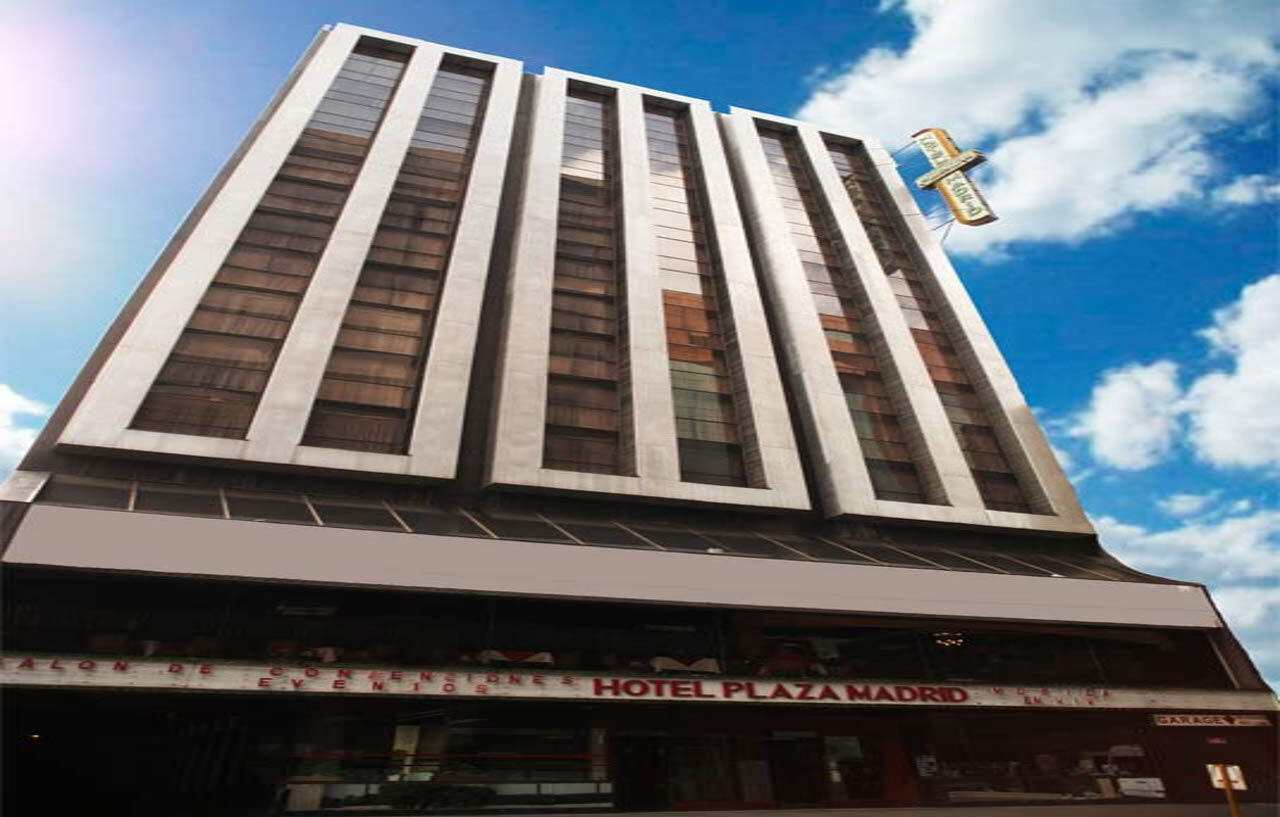 Hotel Plaza Madrid Mexico City Exteriör bild